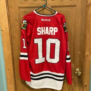 Chicago Blackhawks Patrick Sharp Home Red Jersey